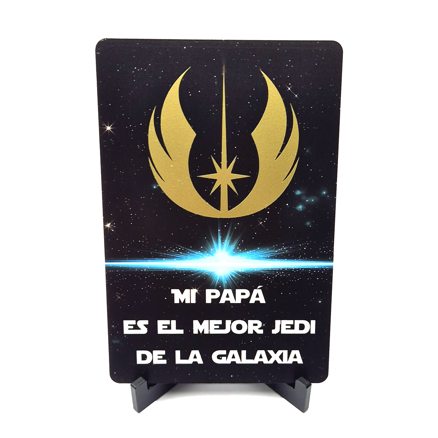 Cartel Día del Padre Jedi