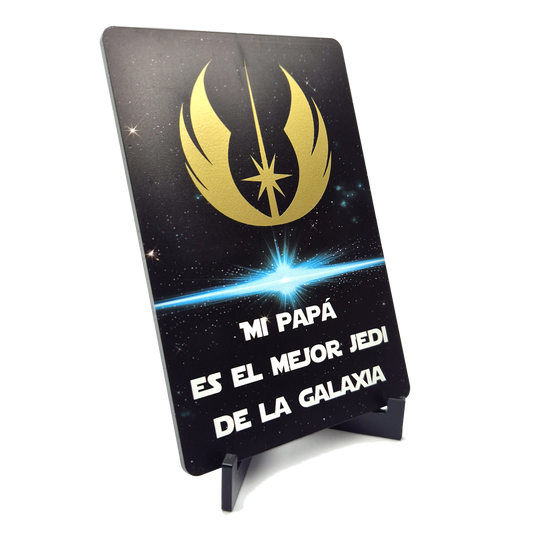 Cartel Día del Padre Jedi