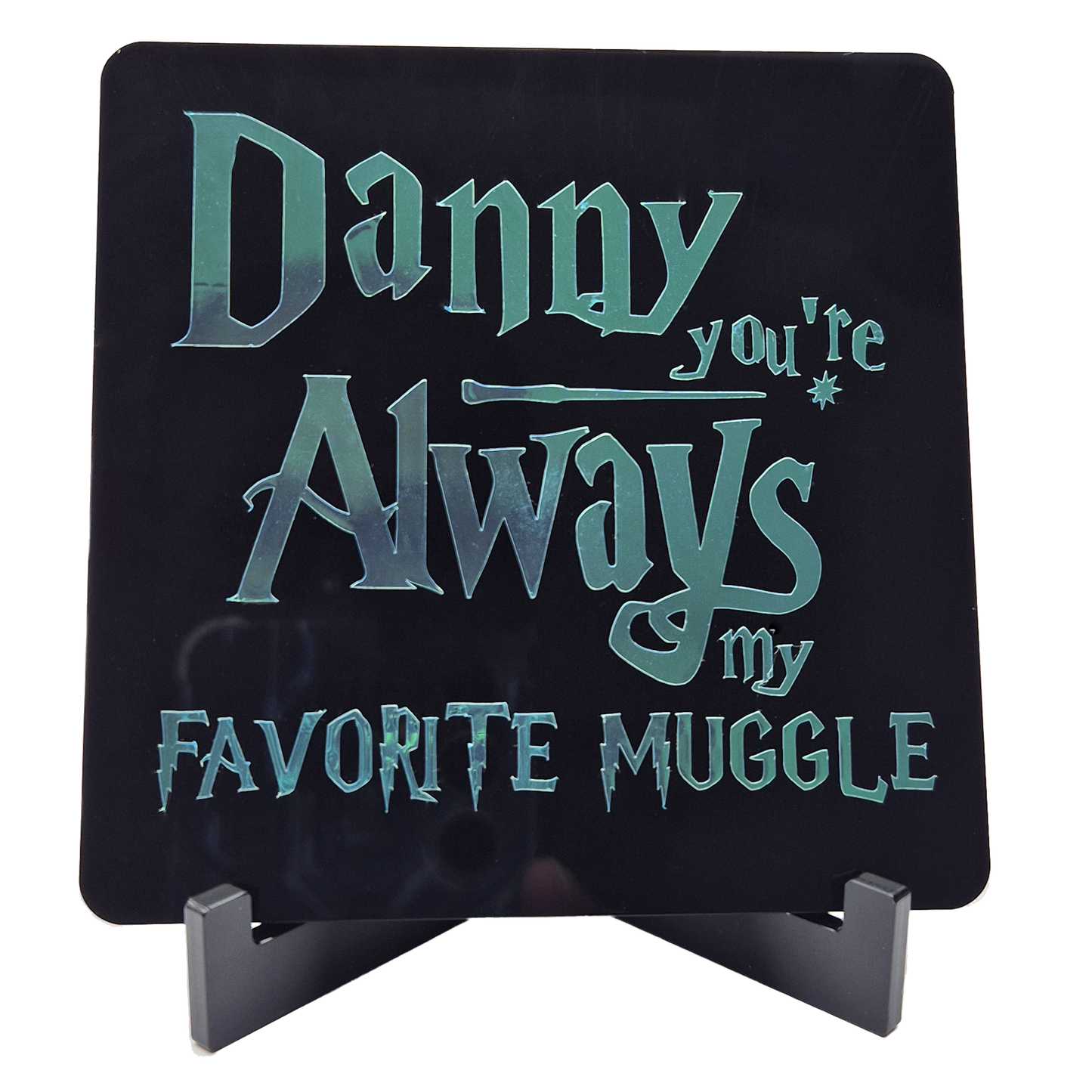 Cartel Vinilo Harry Potter personalizado