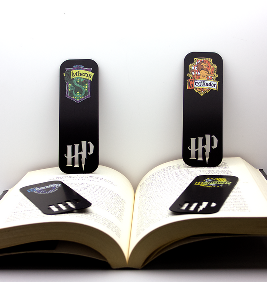 Marcapáginas Hogwarts Escudos Clásicos