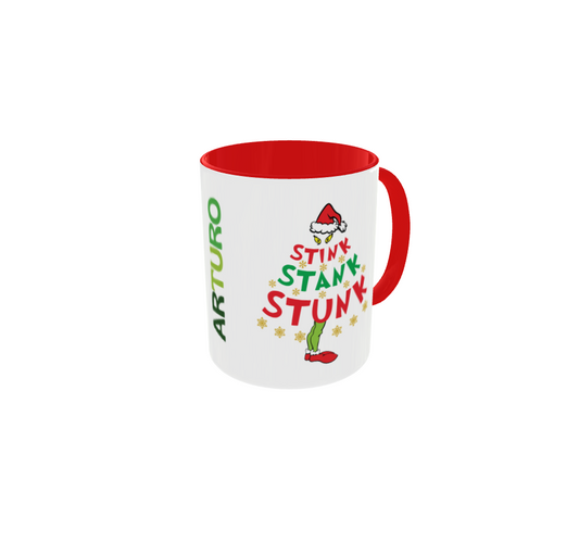 Taza Grinch Personalizada especial Navidad