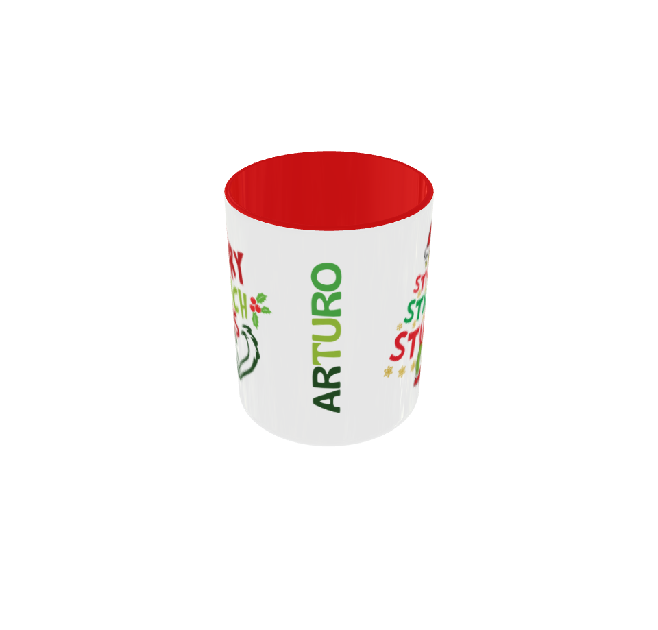 Taza Grinch Personalizada especial Navidad