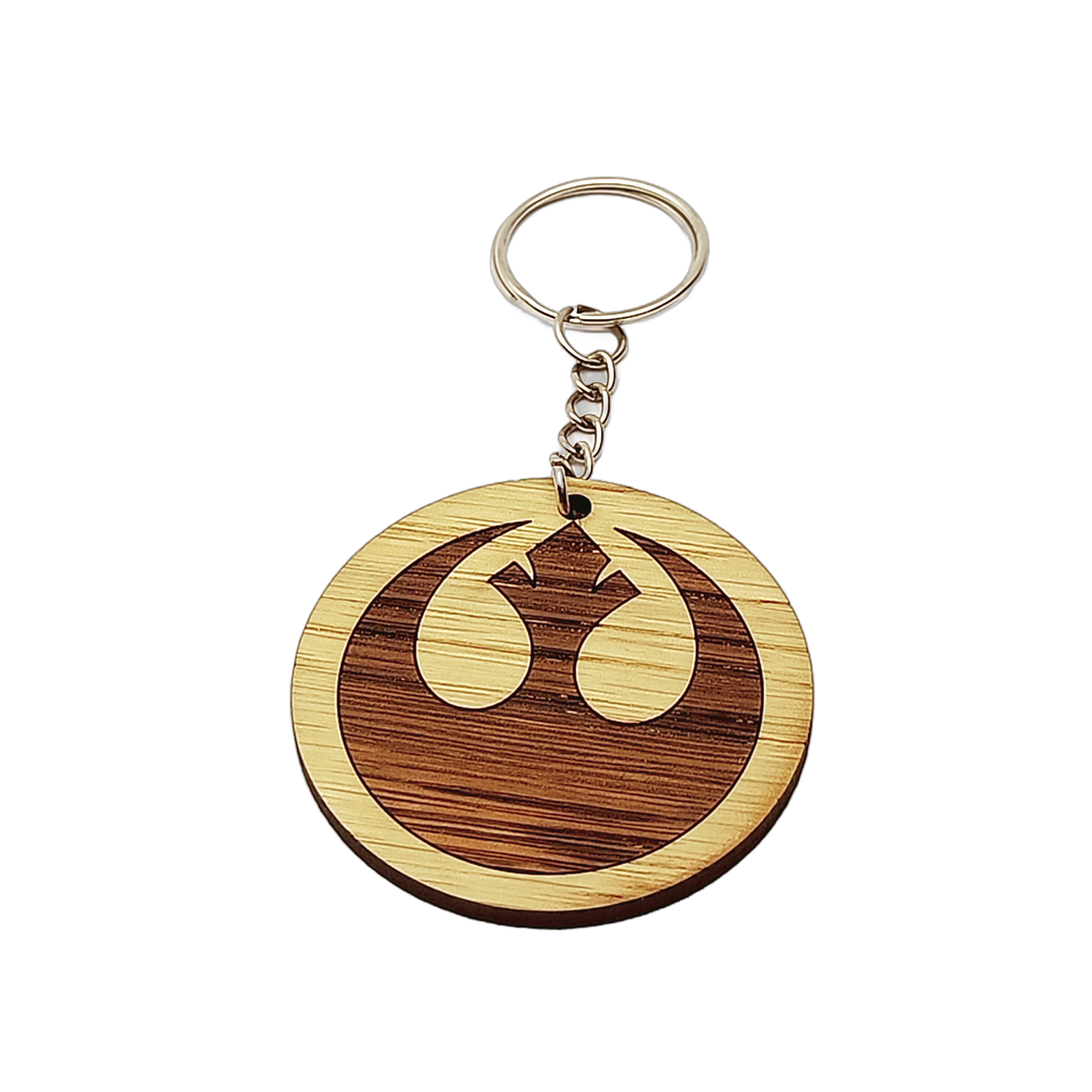Llavero de madera Star Wars personalizado