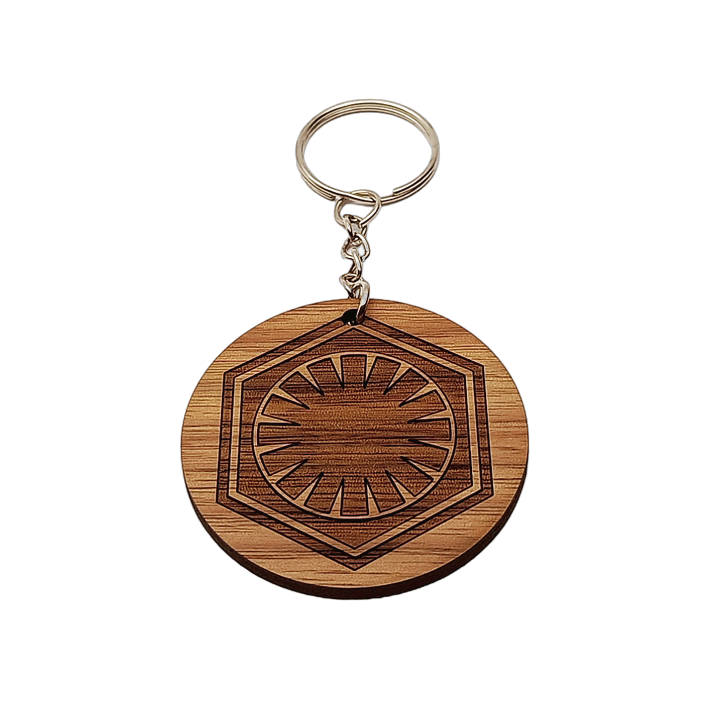 Llavero de madera Star Wars personalizado