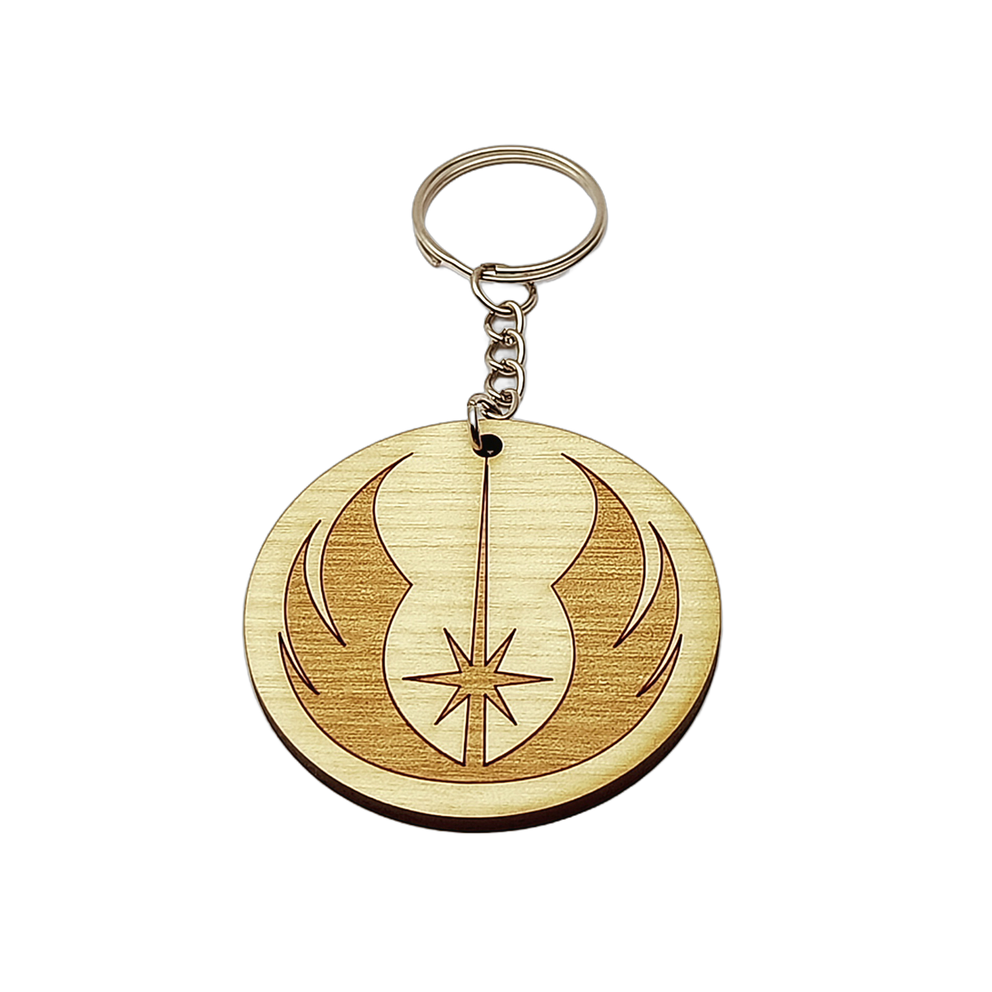 Llavero de madera Star Wars personalizado