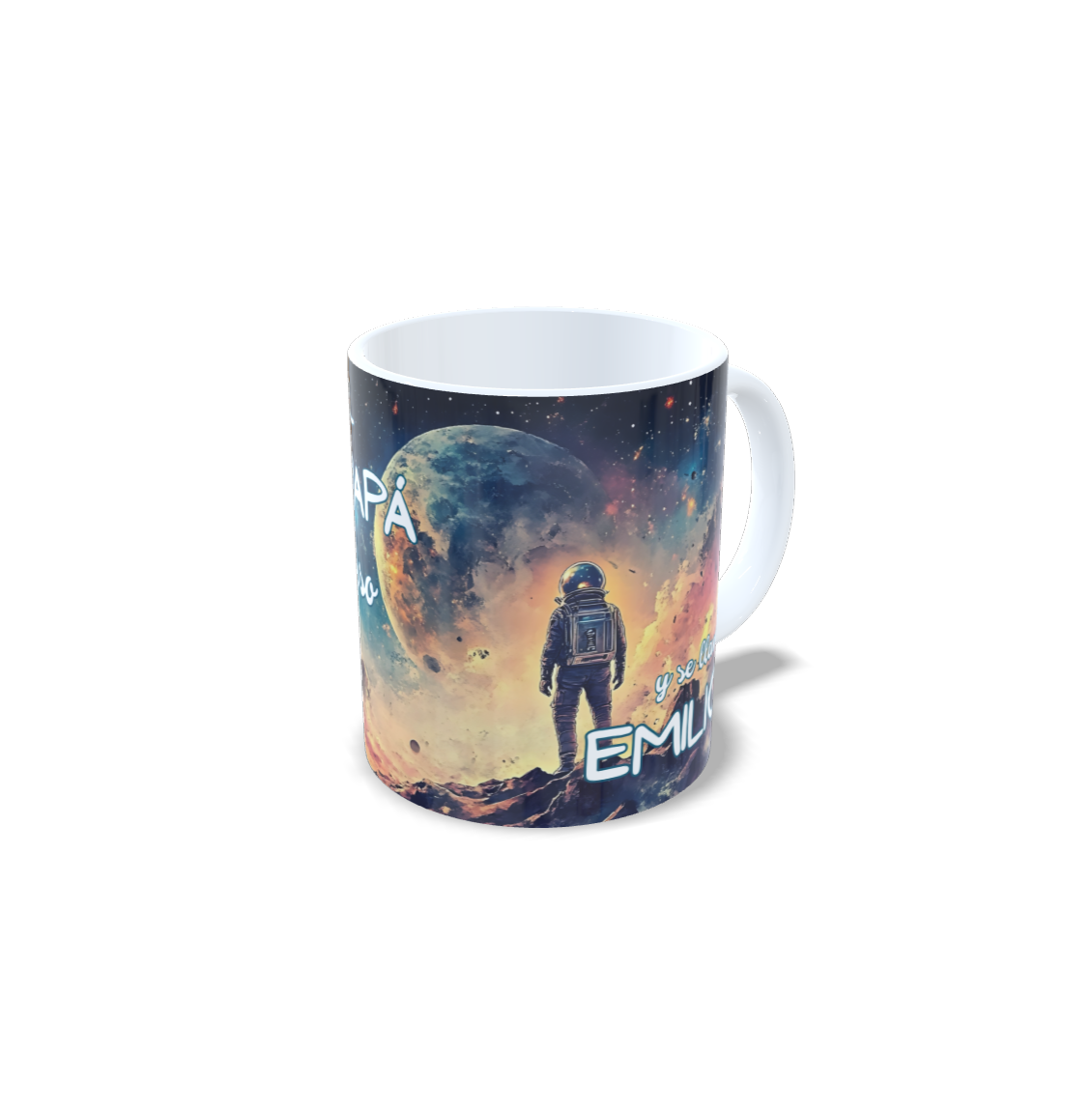 Mejor Papá del Universo – Taza Personalizada