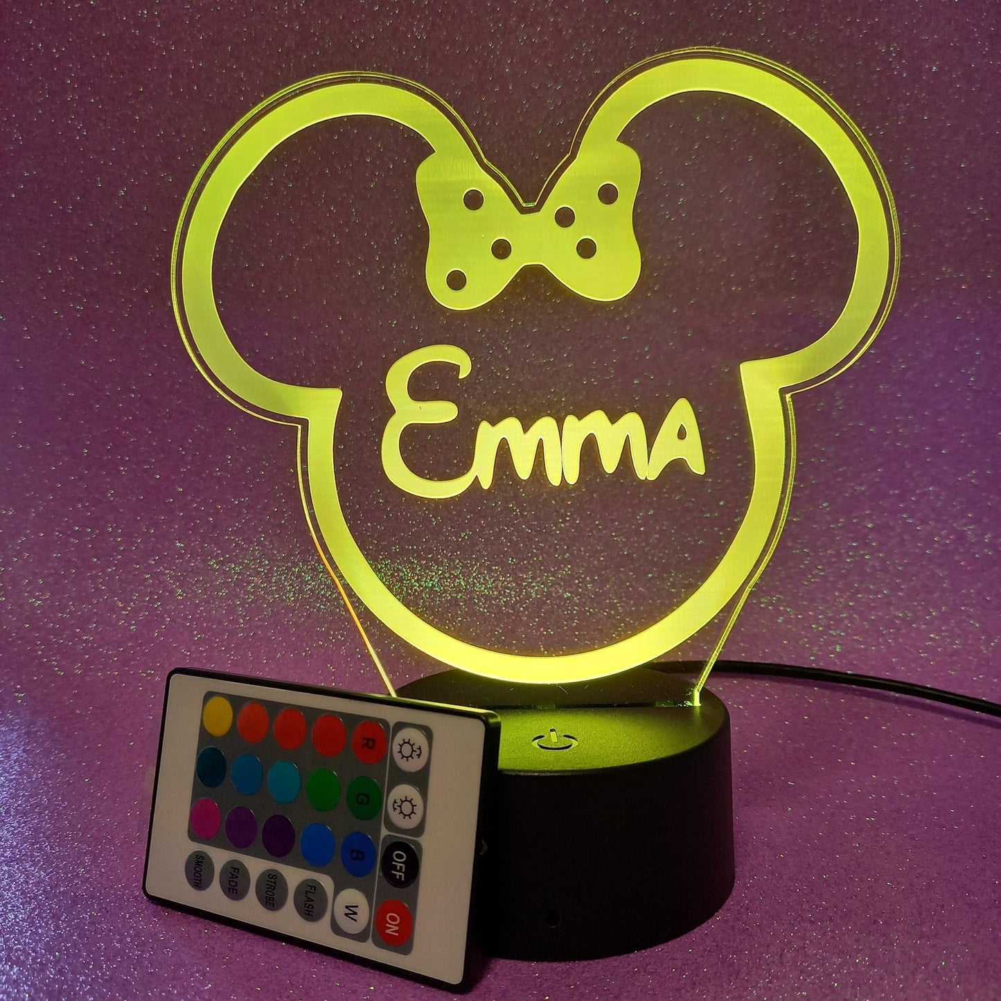 Lámpara Minnie Personalizada