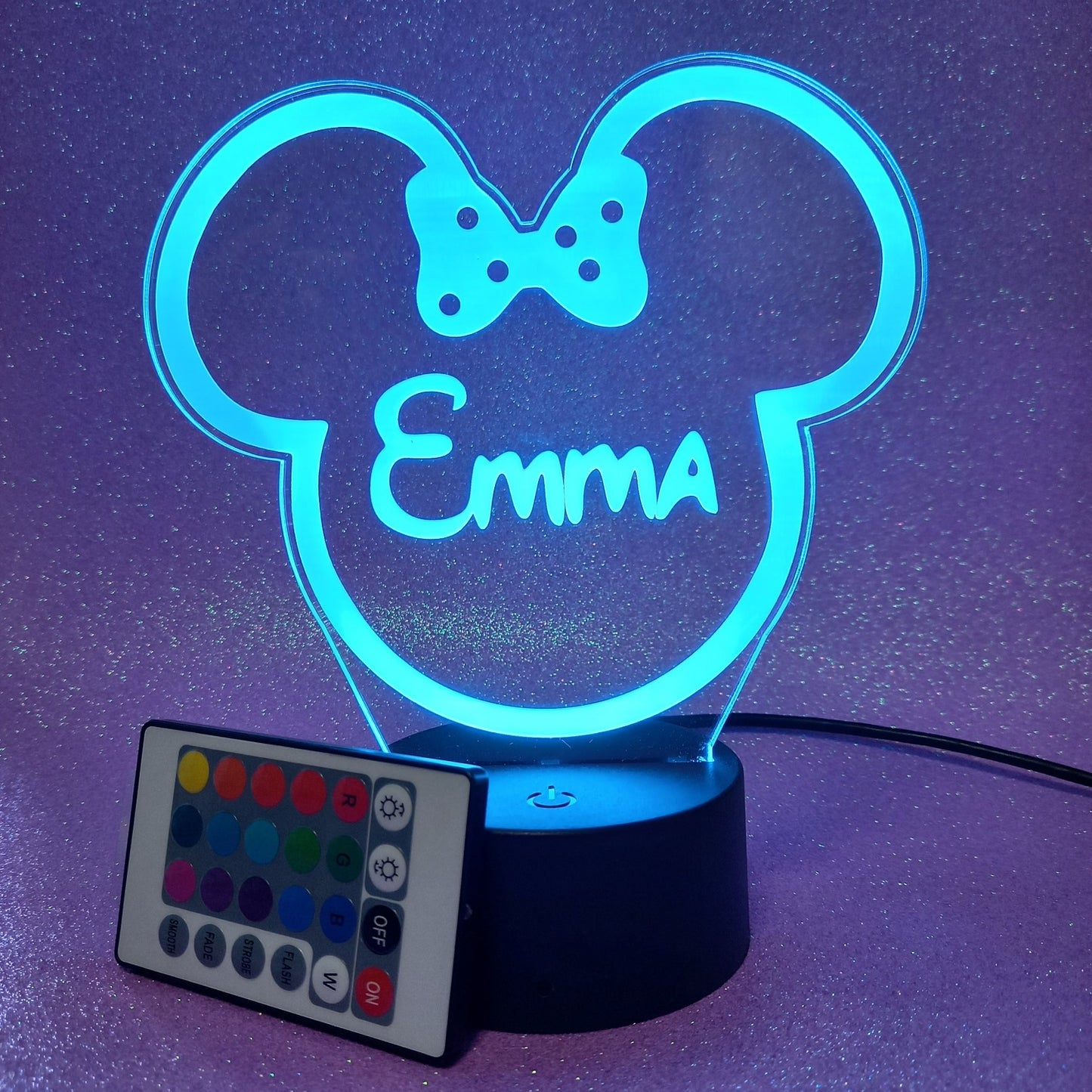 Lámpara Minnie Personalizada