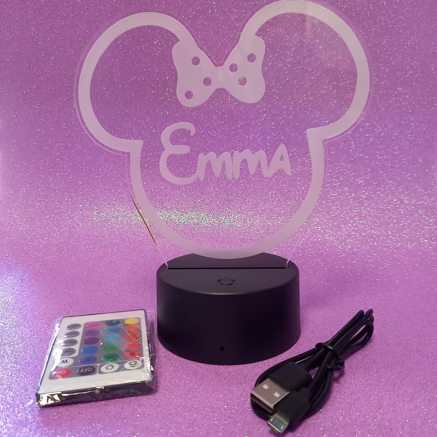 Lámpara Minnie Personalizada
