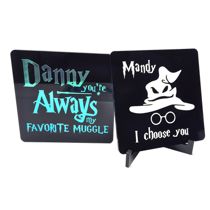 Cartel Vinilo Harry Potter personalizado