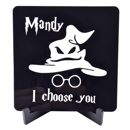 Cartel Vinilo Harry Potter personalizado