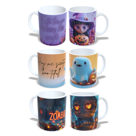 Tazas con Humor colección Halloween