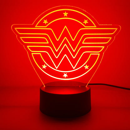 Lámpara LED Wonder Woman