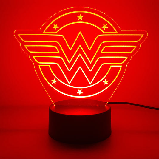 Lámpara LED Wonder Woman