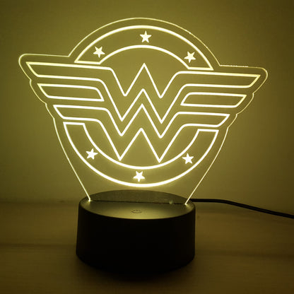 Lámpara LED Wonder Woman