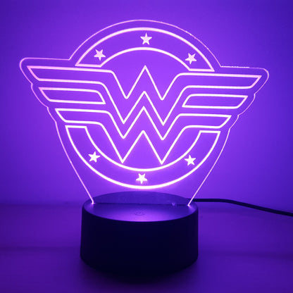 Lámpara LED Wonder Woman