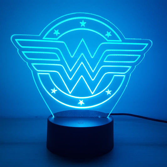 Lámpara LED Wonder Woman