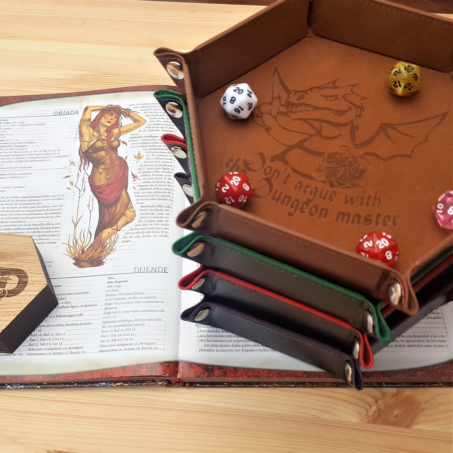 Bandeja de Dados grabada