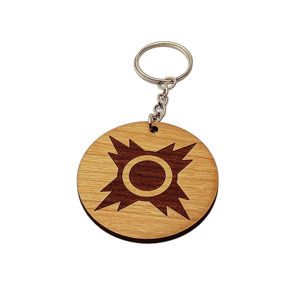 Llavero de madera Star Wars personalizado
