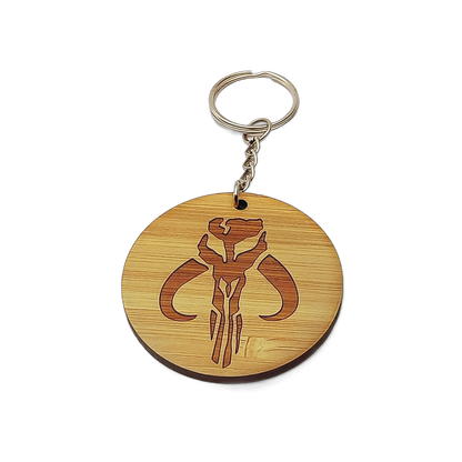 Llavero de madera Star Wars personalizado