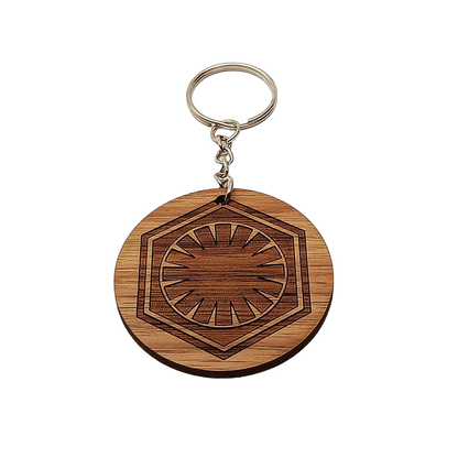 Llavero de madera Star Wars personalizado