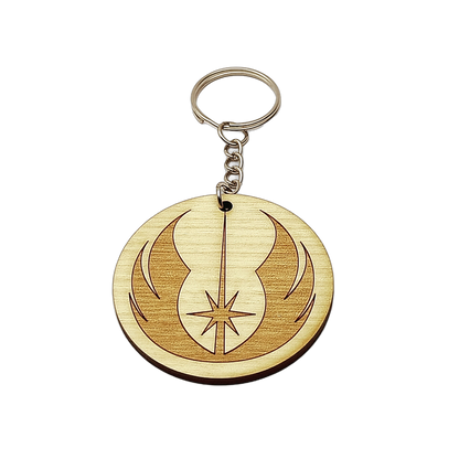 Llavero de madera Star Wars personalizado