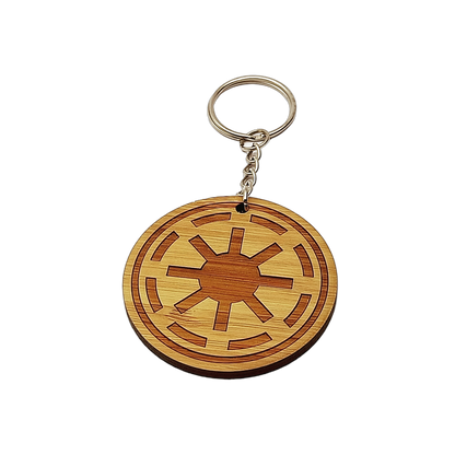 Llavero de madera Star Wars personalizado