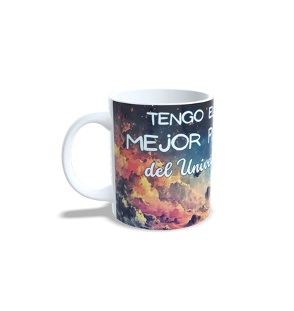 Mejor Papá del Universo – Taza Personalizada