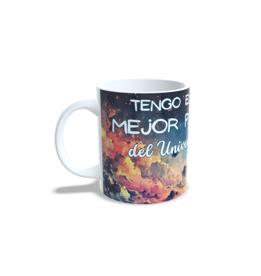 Mejor Papá del Universo – Taza Personalizada
