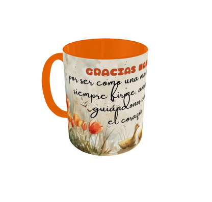 Taza mamá pato
