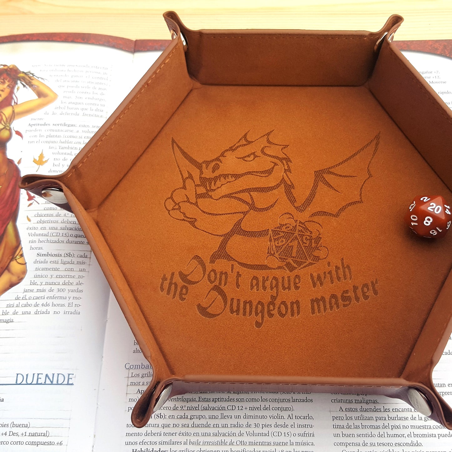 Bandeja de Dados grabada