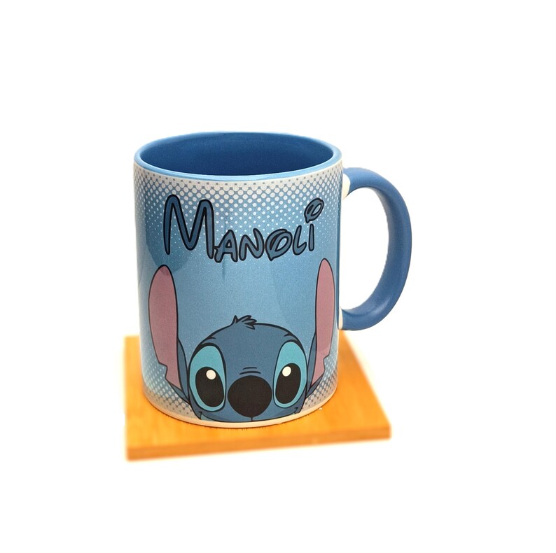 Taza Stitch con Nombre