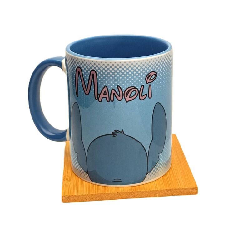 Taza Stitch con Nombre