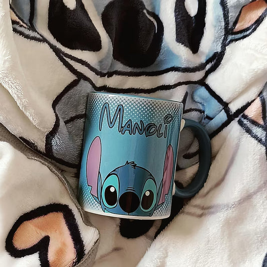 Taza Stitch con Nombre